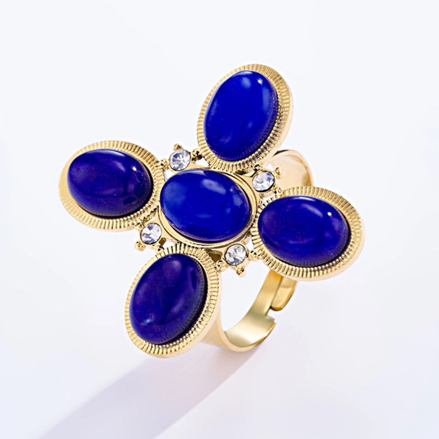 Bague Fleur Azura