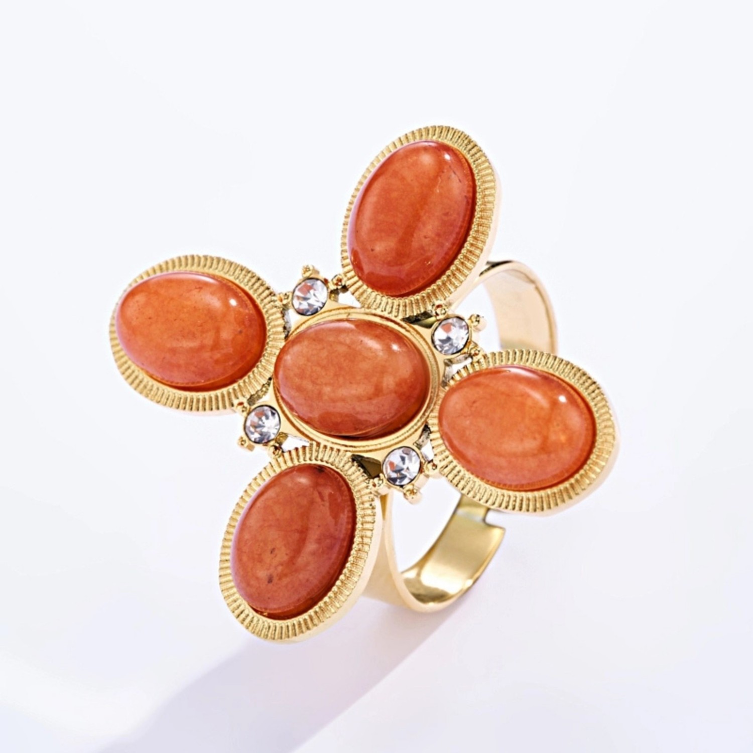 Bague Fleur Azura