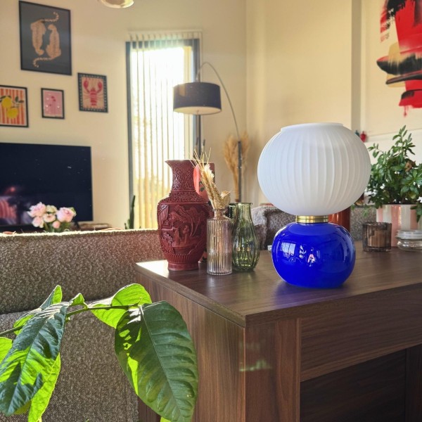 Lampe Adonis bleue