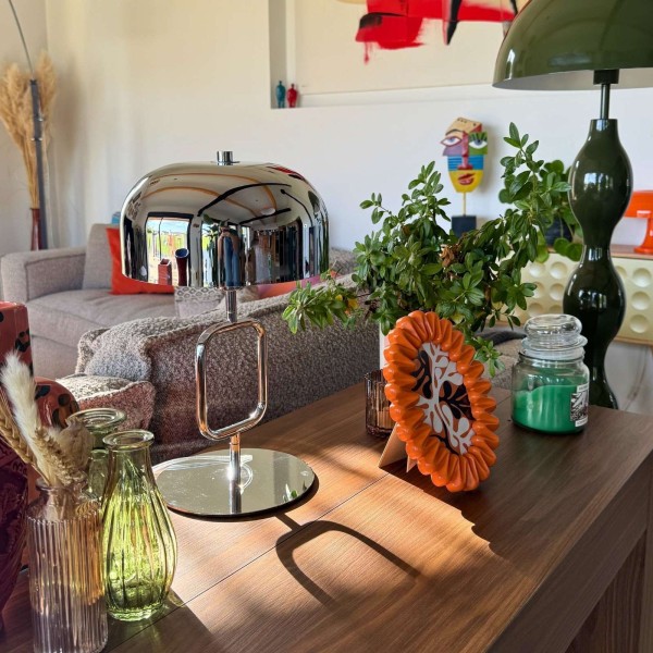 Lampe Mode Chromée
