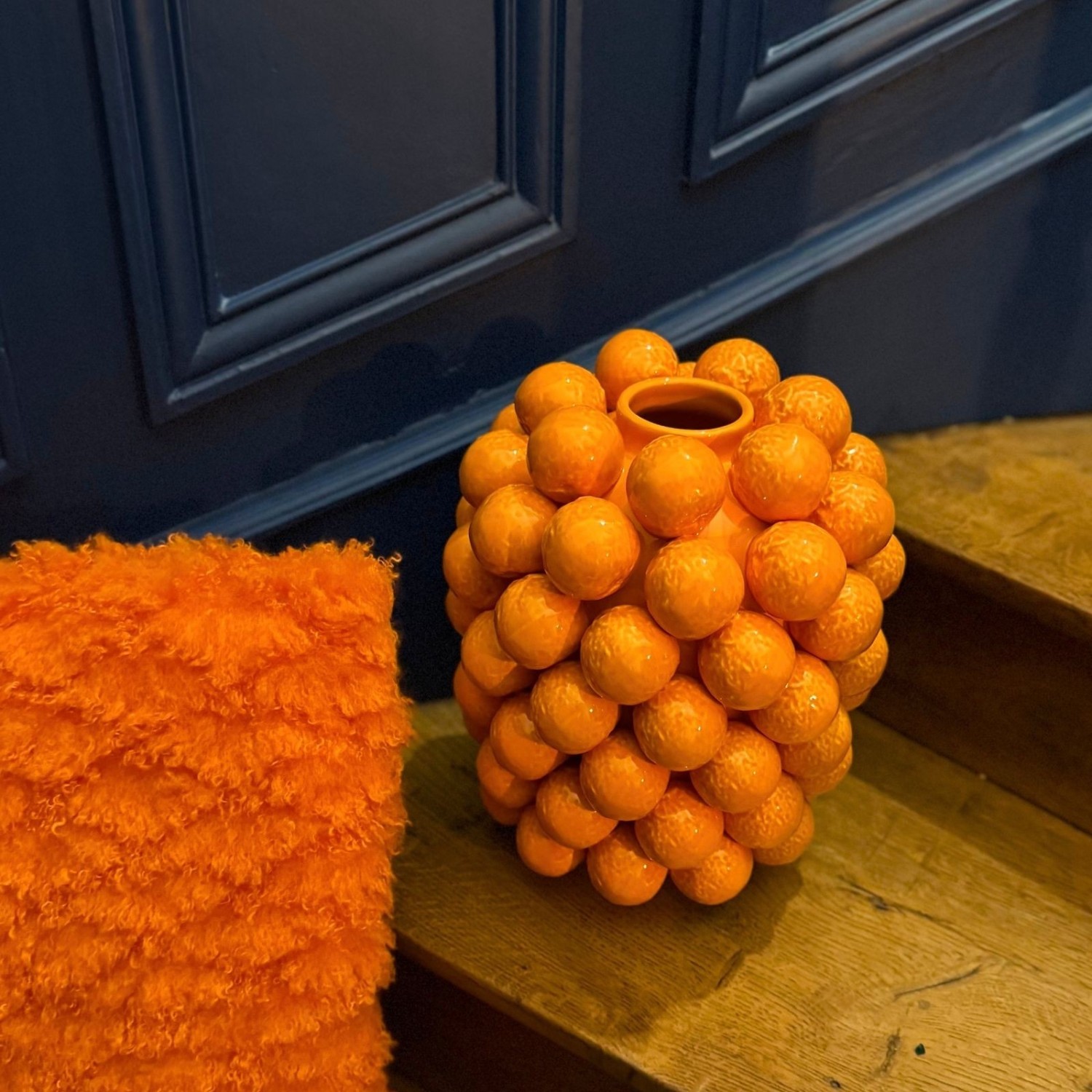 Vase en céramique oranges XXL