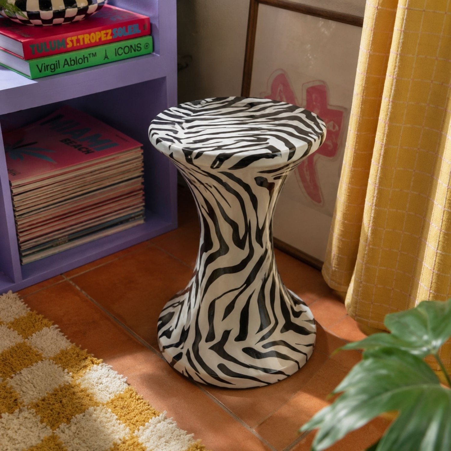 Tabouret Tam Tam Zebra
